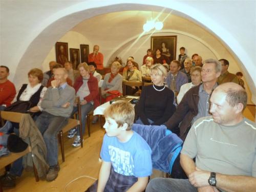 16 . 10. 2013 Beseda s fotografem V. Hoškem