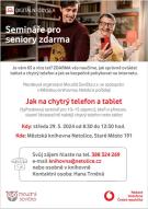 Seminář pro seniory - Jak na chytrý telefon a tablet 2